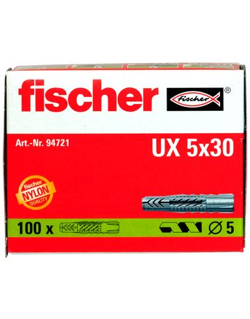 Bild fischer Universal-Nylondübel UX 5x30-2