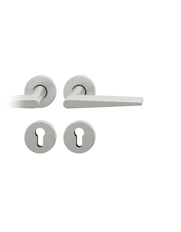 Bild Drückergarnitur 72 1005 Rosette rund ,PZ,8,DL,F1,TS39-48,AGL3 - FSB-0