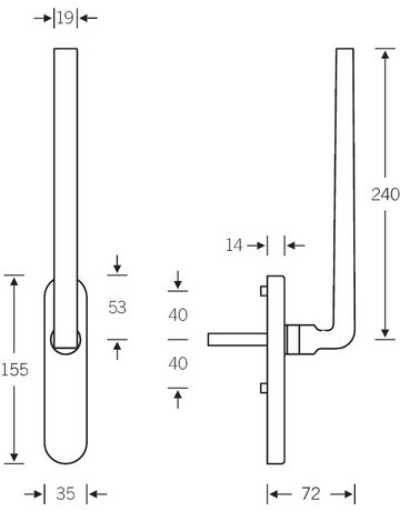 Bild Handhebel 34 1004 Stand.,inn.,ov.,10,ER - FSB-1