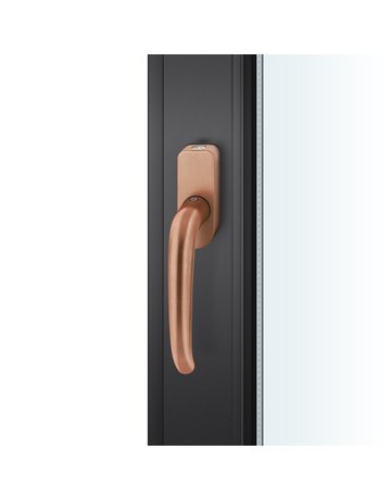 Bild Fenstergriff 34 1023 abschliessbar ,ov.,7/30,DR,TBT,gl.,h-bronze - FSB-0