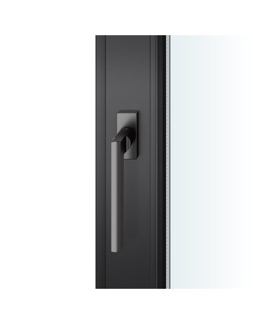 Bild Fenstergriff 34 1035 Stand.,schm.eck.,7/24-38,tiefschw. - FSB-0