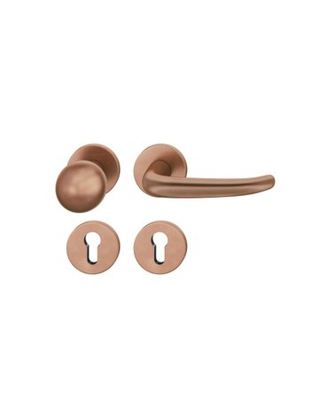 Bild Wechselgarnitur 72 1023 Rosette rund ,PZ,8,DL,h-bronze,TS39-48,AGL3 - FSB-0