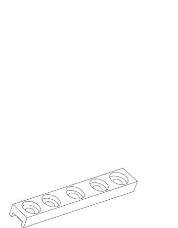 Bild RWA-Unterlegplatte,B 83mm,H 12mm,S 7mm - GEZE-1