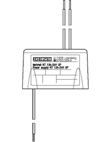 Bild Rauchwärmeabzug- Netzteil, für Lüftungsbetrieb, 24V DC, IQ box KNX, Kunststoff-1