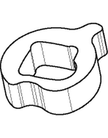 Bild Achsverlängerung Boxer EFS 4-6 für Komfortrasthebel,4mm verzinkt - GEZE-1