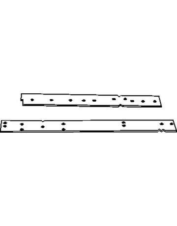 Bild RWA-Bohrschablone, RWA 100 E / 100 NT, 2-teilig - GEZE-1