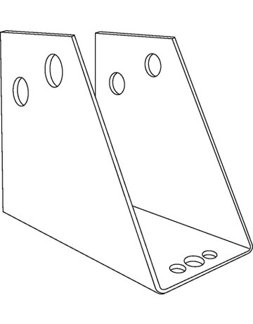 Bild RWA-Dachfensterkonsole, E 1500 H40, für Elektrospindelantriebe,RAL 9016 lackiert - GEZE-1