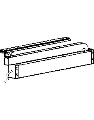 Bild RWA-Klapphebelantrieb, K 600 G, Aluminium naturton eloxiert - GEZE-1