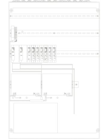 Bild RWA-Notstromsteuerzentrale, 24V DC, Aufputz, MBZ 300, N48G, Stahlblech grau - GEZE-1