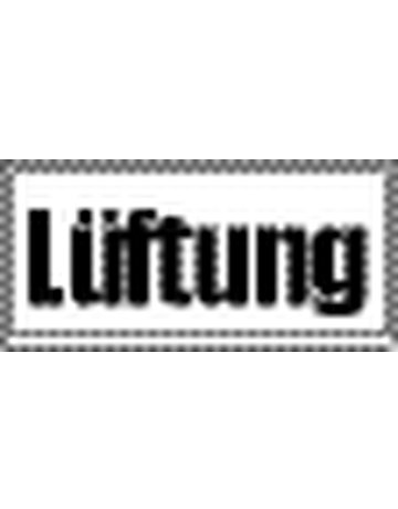 Bild OA-Hinweisschild Lüftung, grün lackiert - GEZE-2