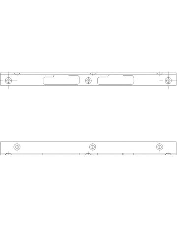 Bild GEZE Winkelschließblech IQ Lock,20x270x20 ktg,edelstahl-1