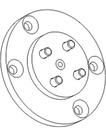 Bild RWA-Drehkonsole, E 250 NSK, für Elektrospindelantriebe, St silberfarbig verzinkt - GEZE-1