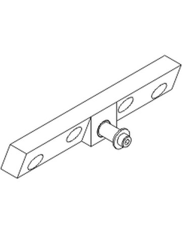 Bild RWA-Flügelbock, E 1500 / E 3000 NSK, Stahl, naturton - GEZE-1