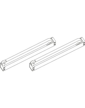 Bild RWA-Klapphebelantrieb, K 600 T Syncro, Aluminium naturton eloxiert - GEZE-1