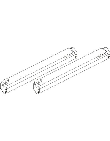Bild RWA-Klapphebelantrieb, K 600 F Syncro, Aluminium naturton eloxiert - GEZE-1