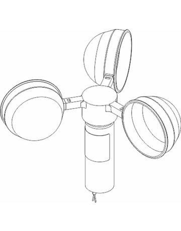 Bild RWA-Windsensor, GC 402 WVS - GEZE-1