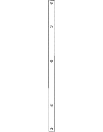 Bild GEZE Flachstulp IQ AUT,28x545x3,kantig,edelstahl-1