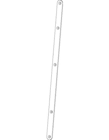 Bild GEZE Flachstulp IQ AUT,24x545x3,rund,edelstahl-1