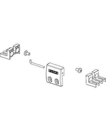 Bild RWA-Kons.stz., für Ketten antr., Slimchain, C, DL-R, Aluminium silberfarbig eloxiert - GEZE-1