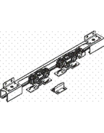 Bild Schiebetürbeschlag,mit Laufschiene,Rollan 40 NT, 1800mm,FB max.920 - GEZE-1