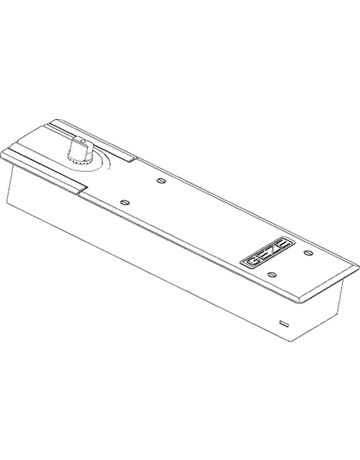 Bild GEZE Bodentürschließer TS 550 NV, EN 3-6, verzinkt, ohne Deckplatte, mit Zementkasten-3