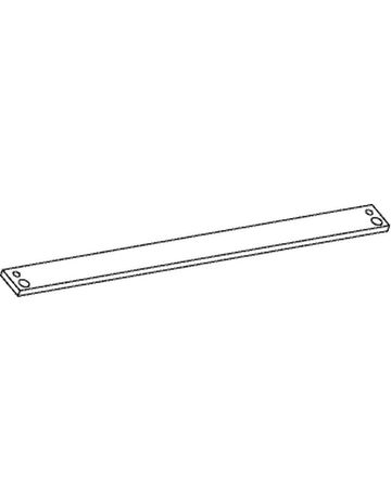 Bild GEZE Montageplatte Standard-/ECline-/T-Stop-/EFS verzinkt, für Gleitschiene-1