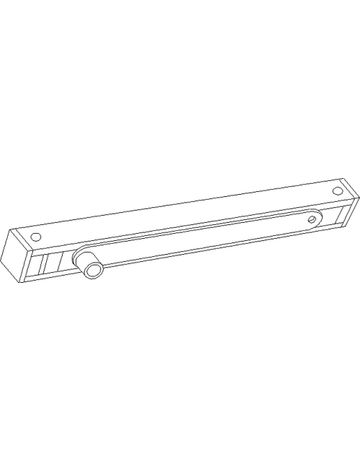 Bild GEZE Gleitschiene TS 5000/3000 T-Stop, silberfarbig eloxiert-1