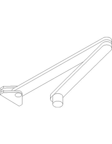 Bild Gestänge TS 2000/4000 silberfarbig - GEZE-1