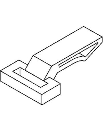 Bild ZT-Feststellfeder,Perlan 140,einflügelig - GEZE-1