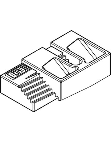Bild ZT-Deckenausgleich, 100, stufenlos, einflügelig, Aluminium, eloxiert - GEZE-2