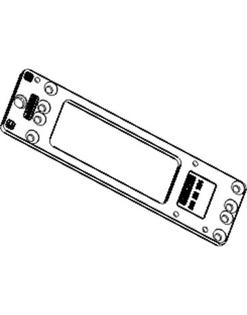 Bild Montageplatte TS 2000 NV/NV BC silberfarbig eloxiert - GEZE-1