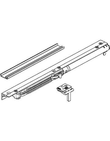 Bild ZT-Stopper, Levolan 60 SoftStop, für Einzugsdämpfung, einflügelig, Holz - GEZE-2