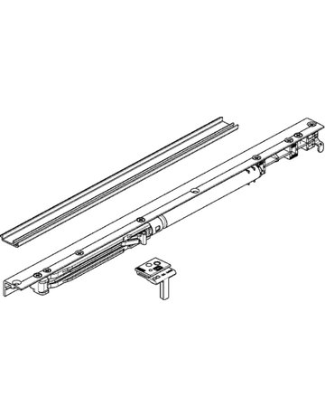 Bild ZT-Stopper, Levolan 120 SoftStop, für Einzugsdämpfung, einflügelig, Holz - GEZE-2