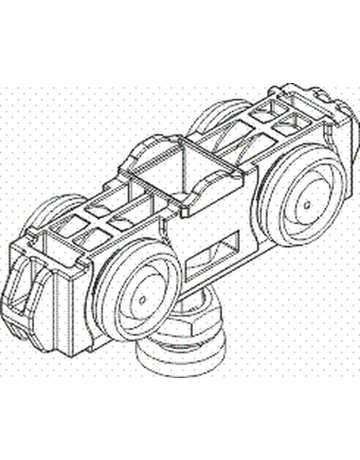 Bild Doppelrollenwagen mit Aufhängeschraube Rollan 80 NT,schwarz, Kugellager - GEZE-1