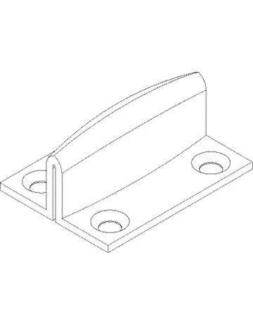 Bild GEZE Bodenführung Levolan/Perlan/Rollan,1-flg., Stahl vz-1