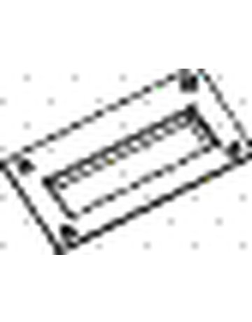 Bild GEZE Muschelgriff,128x82,mit Griffmulde,ER-1