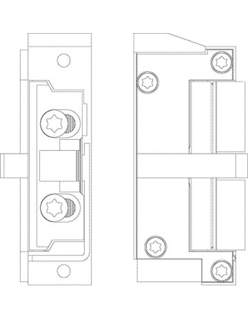 Bild Elektro-Türöffner,mit Fallenführung,A5000-FE AC/DC,DL-R - GEZE-1