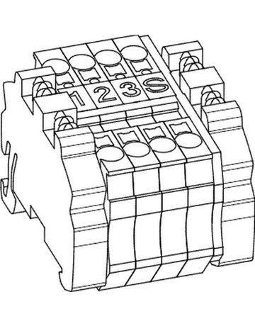 Bild RWA-Reihenklemmen, MBZ 300 N8, für RWA Zentrale - GEZE-1