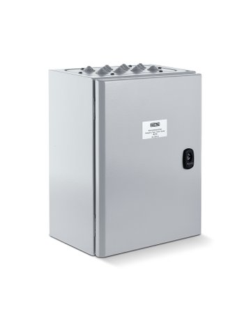 Bild RWA-Notstromsteuerzentrale, 24V DC, Aufputz, MBZ 300, N8, Stahlbl. gra lichtgrau - GEZE-0