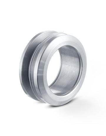 Bild WRT-Schiebetürgriff, rund, edelstahl, matt gebürstet - GEZE-0