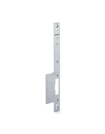 GEZE Lappenstulp IQ Lock, 20x320x3, rund, edelstahl, DIN Rechts, für Motorschloss