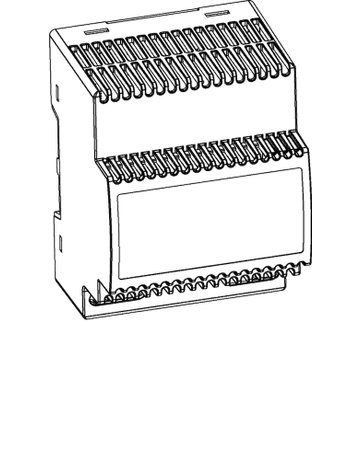 Bild GEZE Netzteil NT6,25-24,24V,Hutschienenmontage-0