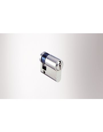 Bild GEZE Halbzylinder, BL 10/30mm, vs., silber-1