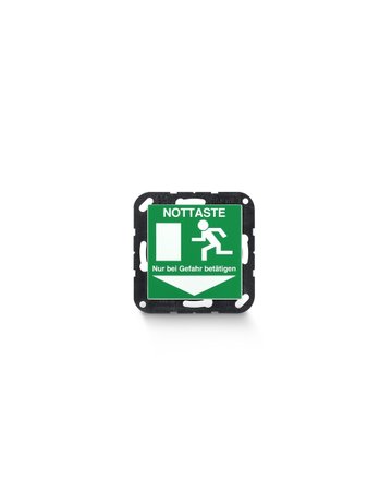 Bild OA-Fluchtwegschild FWS, grün RAL 6032 lackiert - GEZE-0