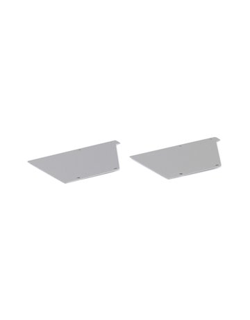 Bild ZT-Stirnabdeckung,Set, Perlan 140, Aluminium, naturton eloxiert - GEZE-0