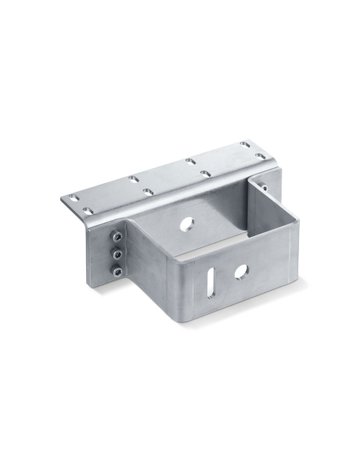 Bild RWA-Konsole, für Spindelantrieb, E 3000 NSK, DL-R, Aluminium silberfarbig eloxiert - GEZE-0