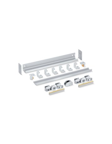 Bild Schiebetürbeschlag,Komplettset,Levolan 60, 2450mm,FB max.1240,edelstahloptik - GEZE-3