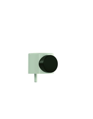 Bild Türstopper 615 Bodenmontage,H 42,5mm,Ø 52,reinweiß - Hewi-0