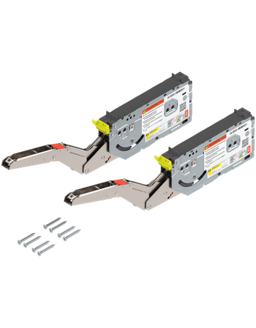 AVENTOS HK top Hochklappe, Kraftspeicher (Set), LF=930-2800 (bei 2 Stück), zum Schrauben, für SERVO-DRIVE geeignet, verzinkt - Blum