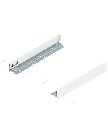 LEGRABOX Zarge, Höhe N (66.5 mm), NL=450 mm, links/rechts, für LEGRABOX pure, seidenweiss matt